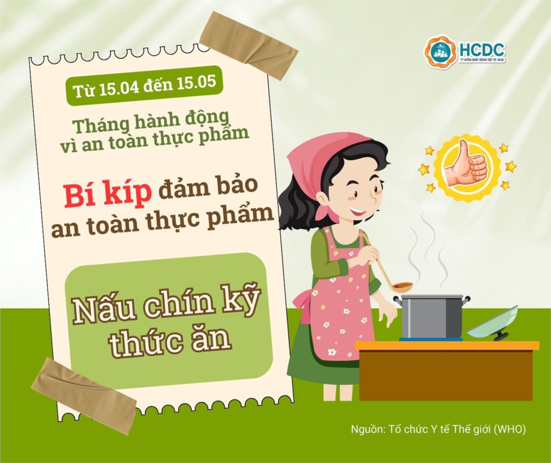Bí kíp đảm bảo an toàn thực phẩm