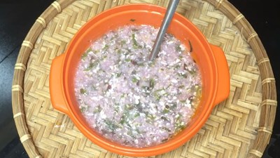 Cháo rau dền