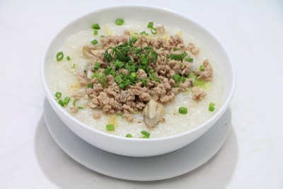 Cháo thịt băm