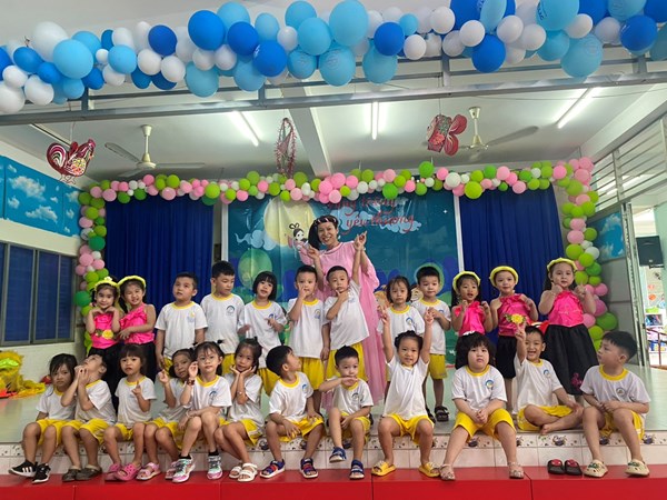 Các bé Chồi 3 vui đón trung thu