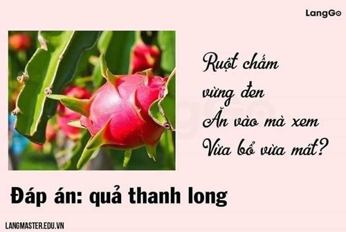 PTNN : Câu đố bằng thơ về chủ đề thực vật