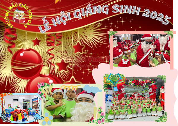 Mừng Lễ hội Giáng sinh tại trường Mẫu giáo Sơn Ca 5