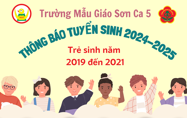 Thông báo chiêu sinh năm học 2024-2025