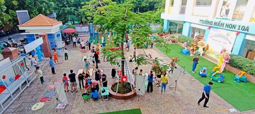Trường Mầm non 10A: Tổ chức “Ngày hội bé đến trường” – Năm học: 2024-2025.