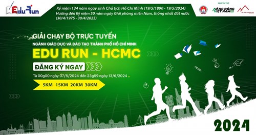 Công đoàn Trường Mầm non 10A tham gia giải chạy bộ trực truyến “EDU RUN - HCMC  năm 2024