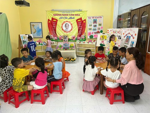Lớp lá 3 cùng nhau hưởng ứng tuần lễ học tập suốt đời năm 2024