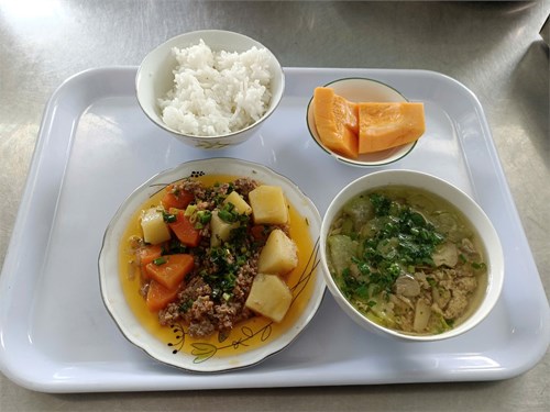 Thực đơn tháng 10/2024