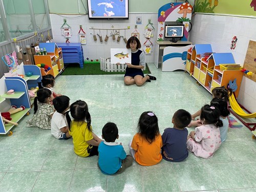 Nhận biết tập nói con cá
