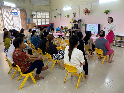 Các buổi họp Cha mẹ học sinh triển khai tình hình trường lớp năm học 2024-2025