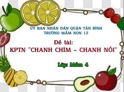 Khám phá thử nghiệm     Chanh chìm - Chanh nổi  - GV: Nguyễn Thị Thanh Thảo - Lớp Mầm 4