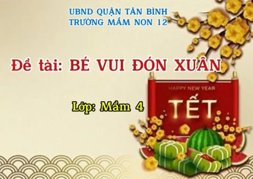 Bé vui đón xuân năm 2025