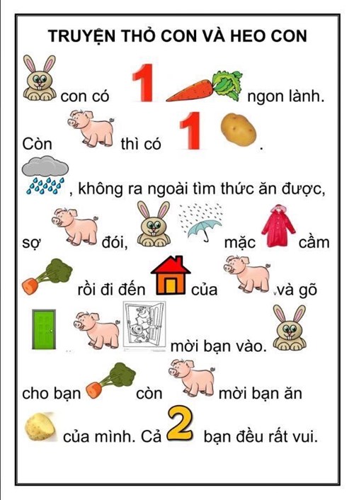 Những câu truyện dành cho trẻ lớp Lá