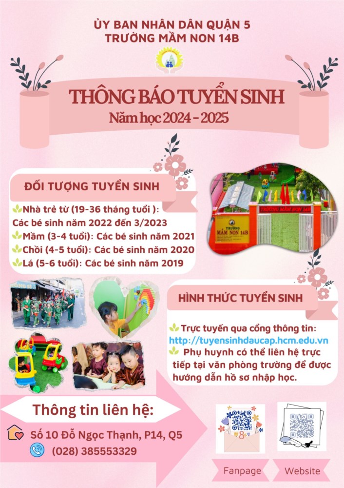 Mn14b-danh sách trẻ trúng tuyển năm học 2024-2025