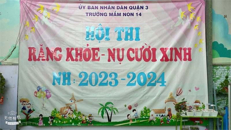Hội thi  Răng khỏe - Nụ cười xinh 