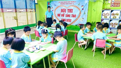 Hội thi bé vẽ sáng tạo cùng Bitex