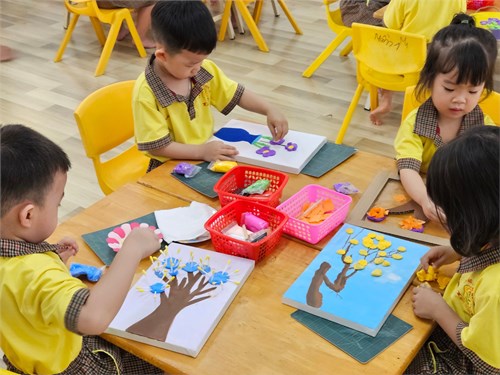 Chuyên đề “Nâng cao năng lực sáng tạo và cảm thụ nghệ thuật cho trẻ thông qua hoạt động tạo hình”