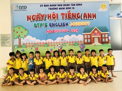 Một số hình ảnh của các bé lớp Mầm 3 tham dự  Ngày hội làm quen tiếng Anh cho trẻ mẫu giáo 