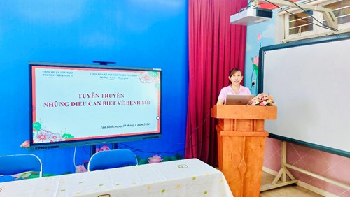 Tuyên truyền những điều cần biết về bệnh Sởi