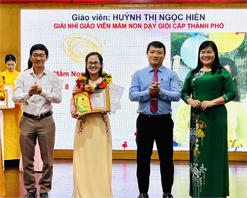 “Tổng kết và trao giải Hội thi Giáo viên mầm non dạy giỏi cấp Thành phố” năm học 2023-2024