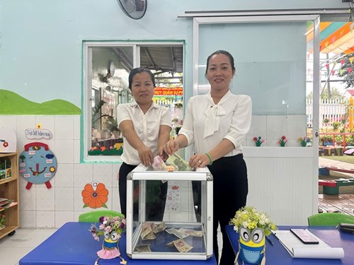 🌻 Công đoàn cơ sở Mầm non 28 🌻
Cùng chung tay xoá nhà tạm, nhà dột nát