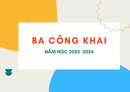 Ba công khai