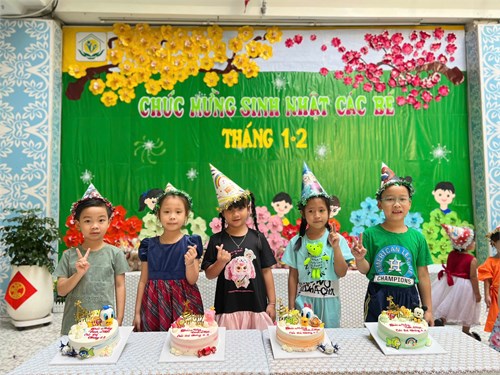 Chúc mừng sinh nhật các bé tháng 1-2
