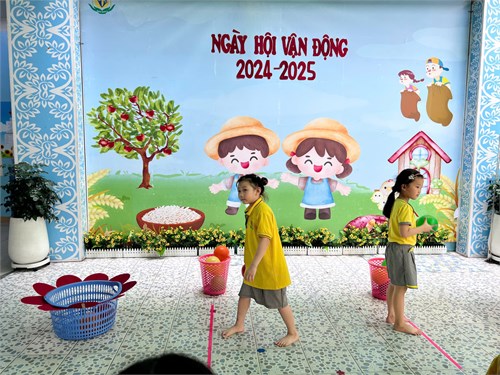 Ngày hội vận động của bé