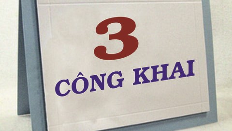 Công khai chất lượng giáo dục