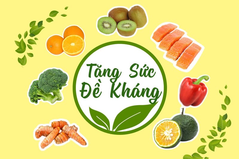 Các vitamin và thực phẩm tăng sức đề kháng cho trẻ