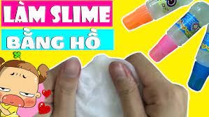 Quy trình làm slime