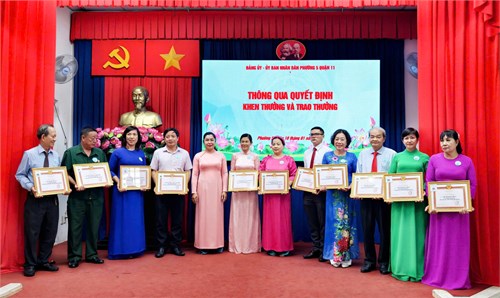 Ngày 10 tháng 01 năm 2025, Chi bộ Trường Mầm non Phường 5 tham dự Hội nghị tổng kết phong trào thi đua yêu nước, công tác xây dựng Đảng và vận động nhân dân năm 2024