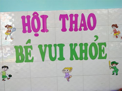 Trường Mầm non 5 - Tổ chức Hội thao