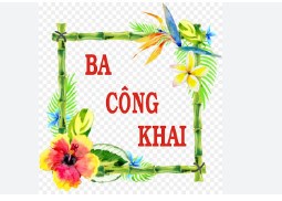 Trường mầm non 5 - công khai chất lượng giáo dục cuối năm học 2023-2024