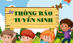 Trường mầm non 5 - thông báo tuyển sinh năm học 2025-2026