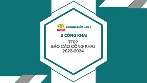 MN6-Báo cáo công khai theo TT09 2023-2024