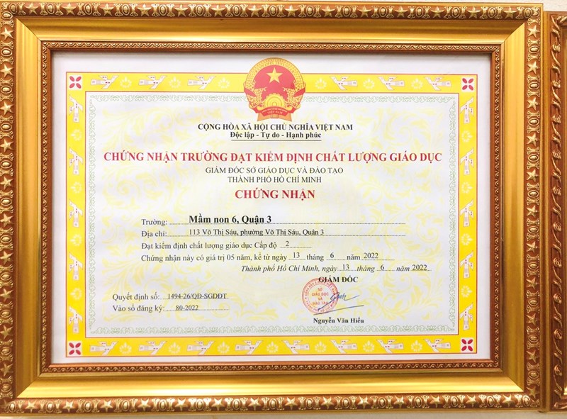 MN6Q3 - QĐ chat luong giao duc cap do 2 ngay 13-06-2022
