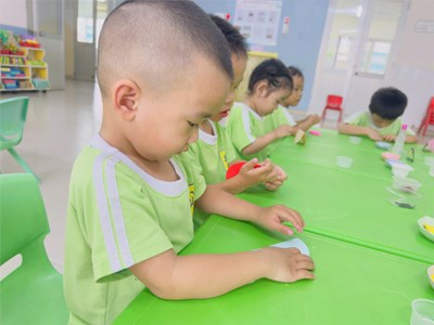 Giờ học Tạo hình Steam  Làm con cá 