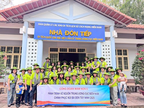 Hành trình về nguồn Trung ương cục miền Nam.