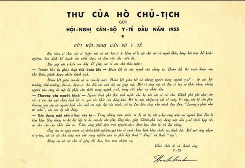 Suy ngẫm về lời dạy của bác hồ với người thầy thuốc