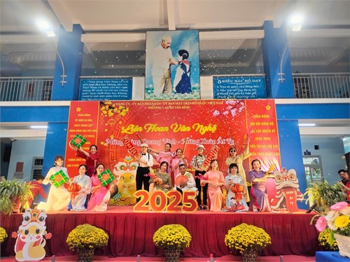Liên hoan văn nghệ 
mừng đảng quang vinh - mừng xuân ất tỵ năm 2025