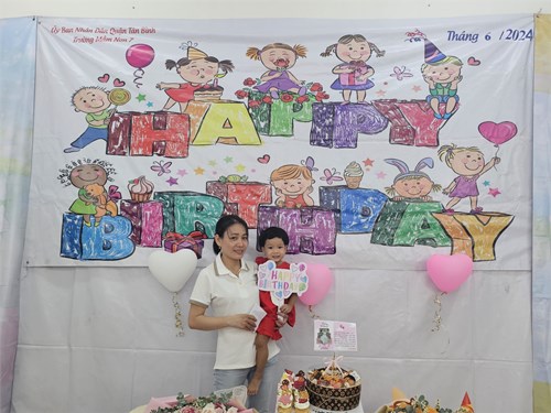 Chúc mừng sinh nhật công đoàn viên tháng 6