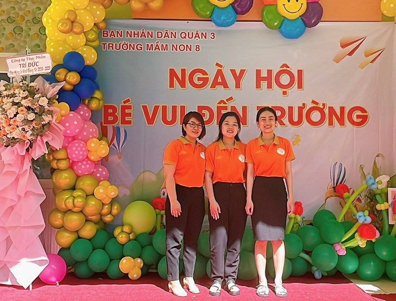 Trường Mầm Non 8 - Công nhân viên Tổ Văn phòng - Năm học 2024-2025
