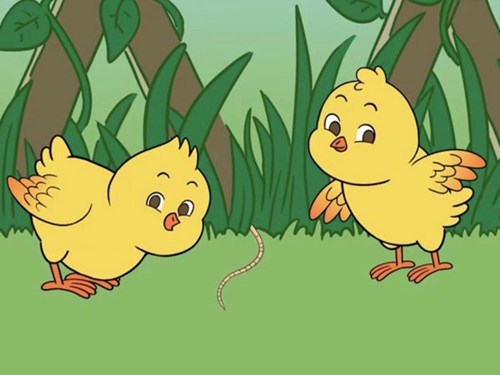 Truyện: Hai con gà trống