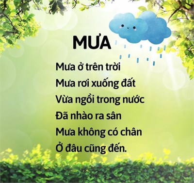 Thơ : Mưa