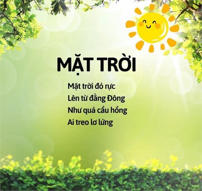 Thơ : Nắng