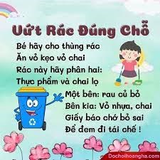Thơ  Vứt rác đúng chỗ 