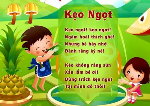 Thơ  Kẹo ngọt 