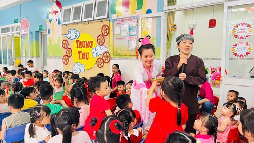 Lễ hội  Bé vui hội trăng rằm 2024  tại trường Mầm non 8 - cơ sở 1