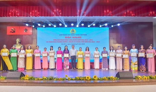 Tổng kết hoạt động công đoàn khối trường học năm học 2023 – 2024