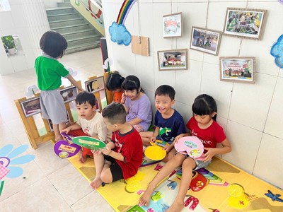 Không gian văn hóa Bác Hồ của bé - Lá 2